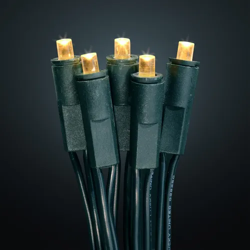 Lichterkette 20 LED warmweiß Indoor 5,85 m Deko Beleuchtung Garten Party