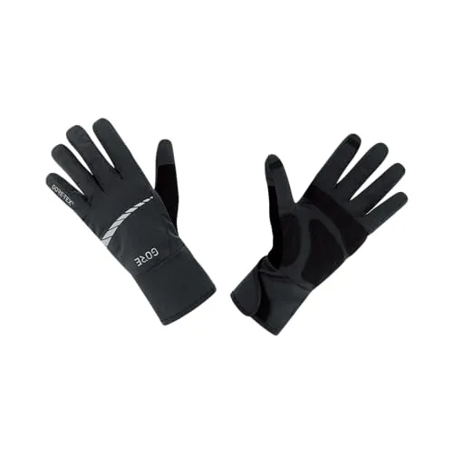GORE WEAR C5 Unisex Fahrrad-Handschuhe GORE-TEX - Größe 9, Schwarz - Fahrradbekleidung für kühle Wetterbedingungen: Wasserdichte und atmungsaktive GORE-TEX Handschuhe mit warmem Innenfutter und reflektierenden Elementen für Sicherheit.