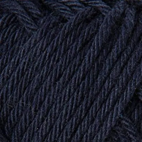 Ricorumi DK Wolle 100% Baumwolle Häkelgarn Häkelwolle 1 Knäul 25g Farbe (036 marine)