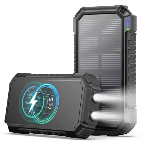 ADDTOP Solar Power Bank 20000mAh