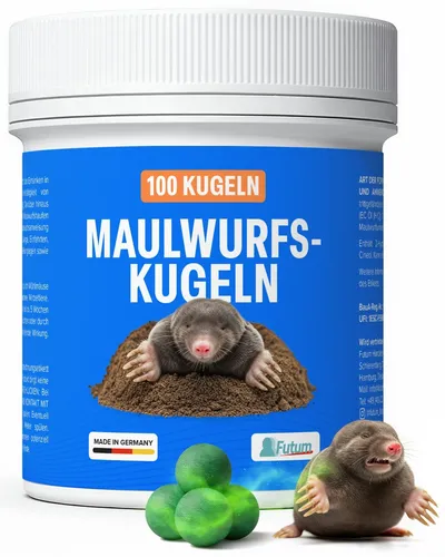 F UTUM 1x100er Maulwurf Kugeln