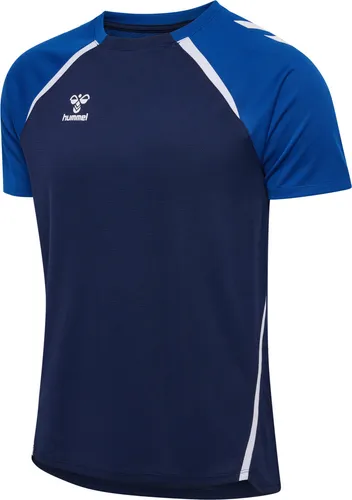 Hummel Lead 2.0 Trikot, blau, XXL, Herren - Hallenschuhe mit Beecool-Technologie für hohe Atmungsaktivität und schnelles Trocknen, ideal für Komfort und Leistung bei sportlichen Aktivitäten.