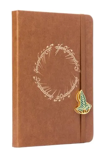 Der Herr der Ringe: One Ring Journal mit Charm - Notizbuch inspiriert von 'Der Herr der Ringe', bietet kreative Freiheit und ist ideal für persönliche Gedanken oder Notizen. Mit charmantem Design und hochwertiger Verarbeitung.