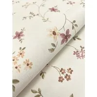 Newroom Vliestapete Floral Blumen in Orange in grün von Newroom