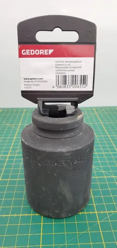Gedore RED R73004619 Kraft-Steckschlüsseleinsatz 46mm - Steckschlüssel für metrische Anwendungen, aus robustem Stahl gefertigt, ideal für professionelle Mechaniker und Heimwerker.