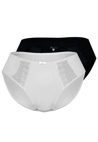 Sassa Slip Lovely Secret (2er Pack) mit Spitzeneinsatz von Sassa