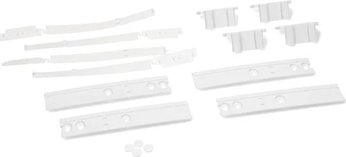 daniplus Türmontageset, Schleppscharnier, Scharnier Montageset kompatibel Tür Kühlschrank / Gefrierschrank Bauknecht Whirlpool 481231019131