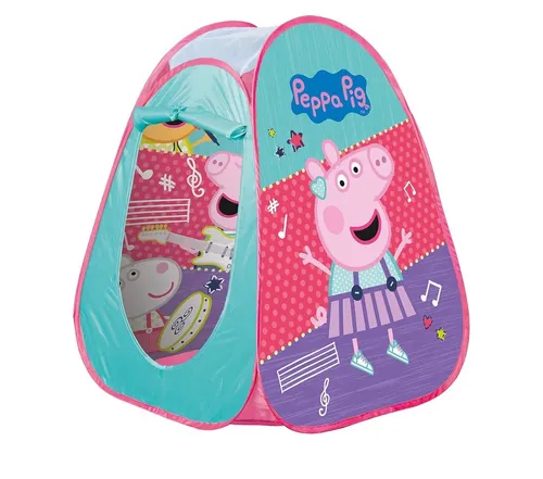 PEPPA PIG | Pop-Up Spielzelt 75 x 75 x 90 cm Kinder Spielzeug Outdoor Zelt