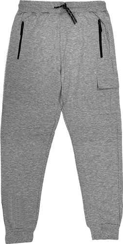 Max Men Jogginghose mit elastischem Bund in Größe S - Bequeme Herren Jogginghose mit Kordelzug und praktischen Reißverschlusstaschen. Das robuste Material sorgt für hohen Tragekomfort. Ideal für Freizeit und Sport im Regular Fit.