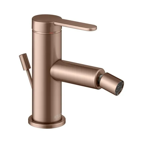 IXMO Flat Einhebel-Bidetmischer mit Rotgold Rosette