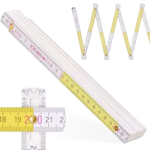 Metrie™ Zollstock – Gliedermaßstab 2m | Meterstab, Maßstab