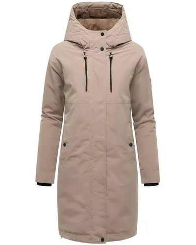 Navahoo Wintermantel Hageltanz 14 Warmer Damen Kurzmantel mit Kapuze
