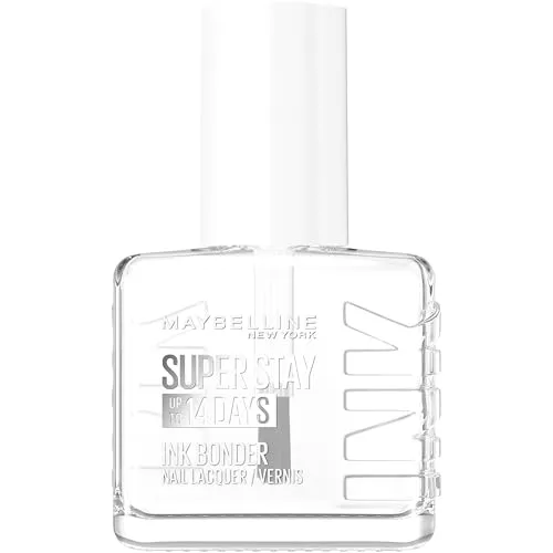 Produktbild Maybelline New York Super Stay Ink Bonder Nagellack 025 Crystal Clear – langanhaltender Nagellack für starke Nägel und intensive Farbe, 12.3 ml