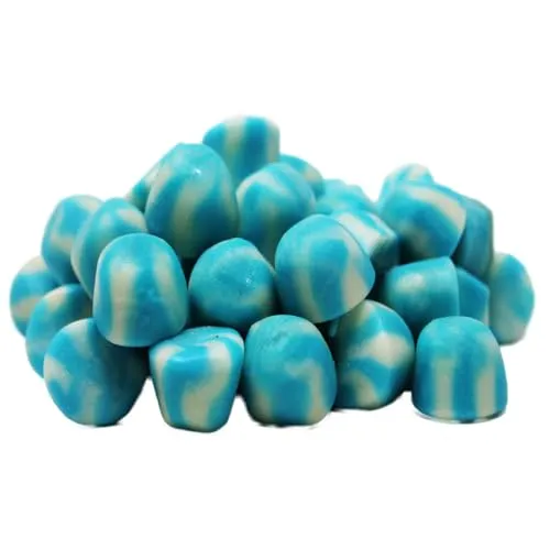 Fruchtgummi Jelly Twist Himbeer Tops cremige Küsse Halal 300g