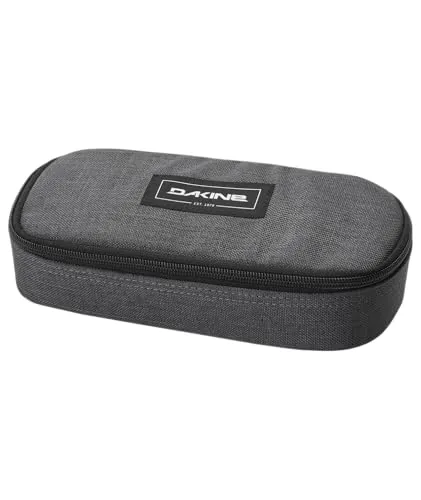Dakine Schulkoffer - Carbon - Stiftköcher mit Bleistift-Organizer und Reißverschluss, perfekt für Schule und Freizeit. Inklusive Dakine Stickerbogen für individuellen Style.