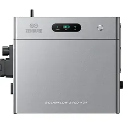 Zendure SolarFlow 2400 AC+ mit AB3000L Speicher - Modularer Plug-and-Play-AC-Speicher mit 2,4 kWh Basiskapazität, erweiterbar bis 16,8 kWh. Ideal zur flexiblen Nutzung überschüssiger Energie aus PV-Anlagen. Smart und effizient für dein Zuhause!