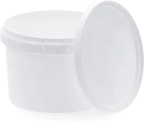 BENBOW Putzeimer Eimer mit Deckel 30 20 10 5 3 1 0,5 L Viele Farben Lebensmittelecht, (1-tlg., PZH-, BRC- und DIN-ISO-zertifiziert), für Lebensmittel, Farben, Chemikalien