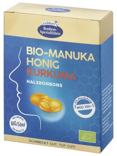 Liebhart Manuka Kurkuma Bonbons MGO300+ (99,90 EUR/kg)