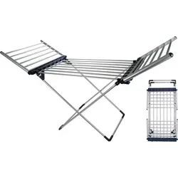 Klappbarer Elektrischer Wäscheständer mit 20 Heizstangen