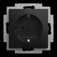 Busch-Jaeger Steckdosen Schwarz von Busch-Jaeger