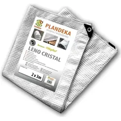 doppelverstärkte Gewebeplane 1,5 x 2m (3qm) - Transparent