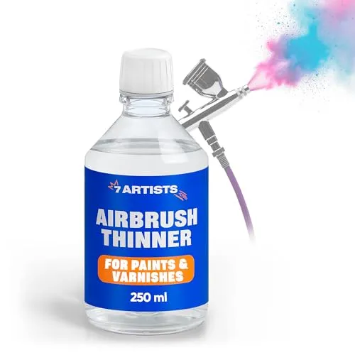 Artists Airbrush Verdünner Acrylfarben 250 ml Airbrush Thinner | Airbrush Medium | Acryl Verdünner für Air Brush | Airbrush-Zubehör für Kunst und Hobby 7