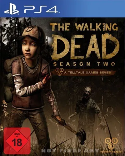 The Walking Dead - Season 2 für PS4 - USK ab 18 Jahren, spannendes Adventure-Spiel für die PlayStation 4, erlebe packende Entscheidungen und emotionale Geschichten in der Zombie-Apokalypse.