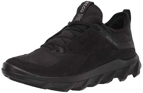ECCO Damen Mx Hiking Shoe - Schwarz (Black), 37 EU - Wanderschuhe mit elastischer sockenartiger Konstruktion für perfekten Sitz und einfachem An- und Ausziehen. Anatomisch geformt mit ECCO FLUIDFORM Technologie für optimalen Komfort und Stabilität.