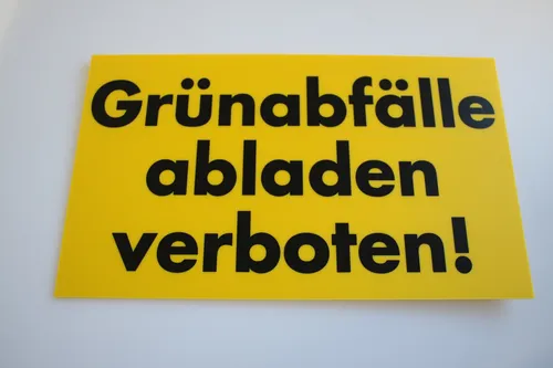Warnschild