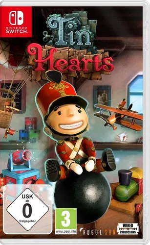 Tin Hearts - Switch - Spiele für Nintendo Switch, erlebe eine faszinierende Rätselreise in einer magischen Welt und manipuliere den Fluss der Zeit mit deiner Fantasie.