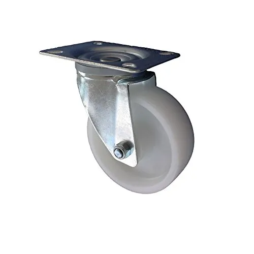 Transportrolle Rad aus Kunststoff 125 mm Lenkrolle Transportgeräterolle