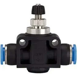 Riegler Drosselrückschlagventil  »Blaue Serie «, Steckanschluss, Schl.- Ø8