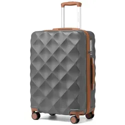 British Traveller Koffer ABS+PC Trolley mit TSA-Schloss