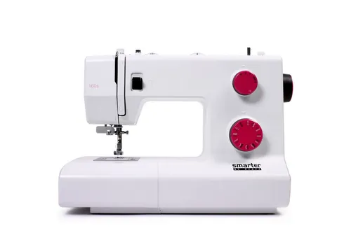 Smarter by Pfaff 160s Nähmaschine - Nähmaschine mit 23 Stichen, integriertem Nadeleinfädler und stylischem Design. Ideal für kreative Projekte und präzises Nähen.
