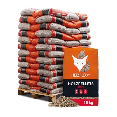HEIZFUXX Holzpellets Red, 975 kg
