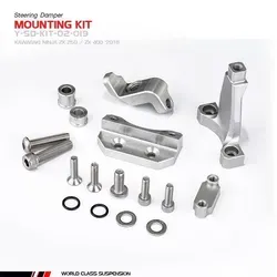 YSS Montagesatz für Lenkungsdämpfer - Sonstige KFZ-Ersatzteile, fahrzeugspezifisches Montagekit für optimale Stabilität und Sicherheit bei der Verwendung von YSS Lenkungsdämpfern.