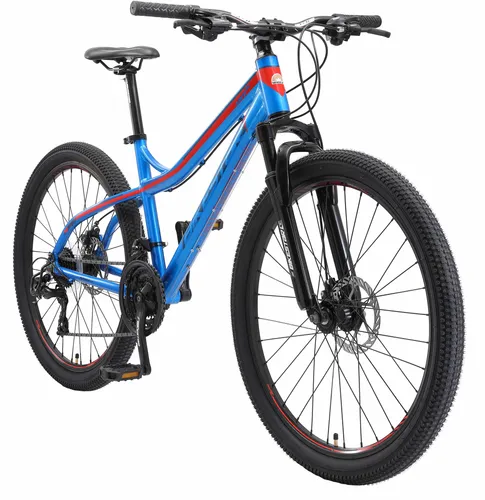 Bikestar Mountainbike 26 Zoll - Fahrrad für Damen und Herren, ideal für Tagesausflüge, mit 21 Gang Shimano Schaltwerk und robustem Aluminiumrahmen. Perfekt für Abenteuer ab 155 cm Körpergröße!