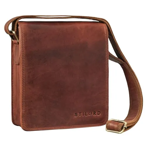 STILORD 'Akito' Umhängetasche Herren Leder Klein von STILORD