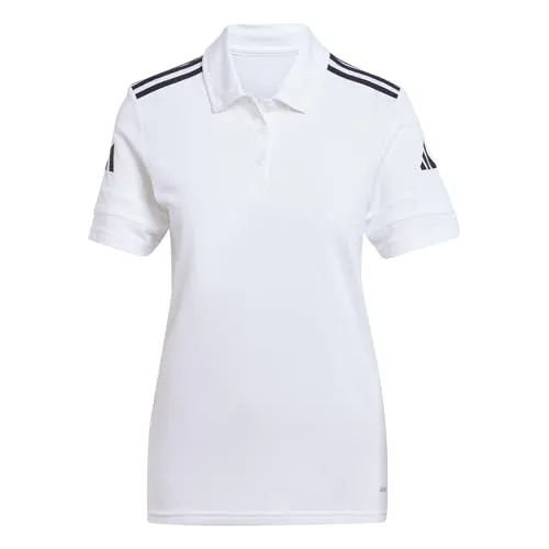 adidas Damen Poloshirt Squadra 25 C POLO W - Poloshirt für Damen, ideal für Sport und Freizeit. Atmungsaktives Material sorgt für ein angenehmes Tragegefühl, während der Polokragen mit Knopfverschluss einen sportlichen Look verleiht.