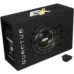 QXB6A Aktiv-Subwoofer-System - 16,5 cm (6.5'') Bassreflex-Subwoofer mit 250/500 Watt Verstärker, ideal für kraftvollen Klang im Auto und automatischer Einschaltfunktion.