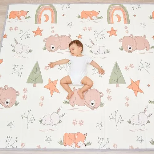 Krabbelmatte Baby Faltbar Spielmatte Kinder Spieldecke 150x180x1cm Krabbeldecke Für Baby