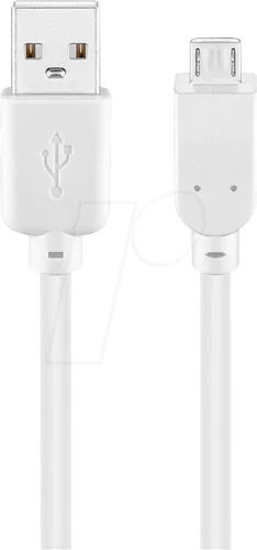 GOOBAY 95143 - Sync- & Ladekabel, USB-A -> micro B, 1,8 m