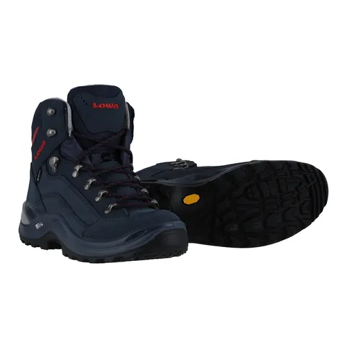 Lowa Renegade Mid GTX Damen Wanderschuhe - Wanderschuhe mit Gore-Tex für höchste Wasserdichtigkeit und Atmungsaktivität, ideal für anspruchsvolle Wanderungen in jedem Terrain.