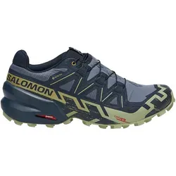 Salomon Speedcross 6 GTX - Herren Trail-Running Schuhe - Laufschuhe mit GORE-TEX Membran für wasserdichten Schutz und hervorragendem Grip auf nassen Trails. Ideal für anspruchsvolle Läufer, die Komfort und Stabilität suchen.