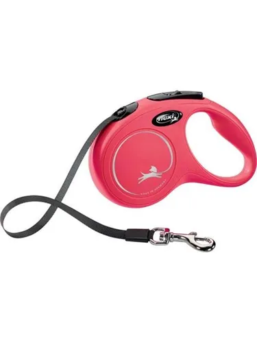 Flexi Klasse S 5m 15k R - Robuste Rollleine für Hunde mit reduziertem Schlaganfall und reflektierendem Design, ideal für sicheres Gassi-Gehen