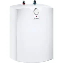 BOSCH Kleinspeicher TR3500T 10 T - Kompakter Warmwasserspeicher - Warmwasserspeicher mit 10 Litern und 2 kW Leistung, ideal für Untertischinstallation und platzsparende Lösungen in der Küche oder im Bad.