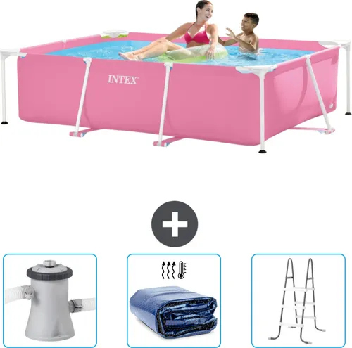 Intex Rechteck-Schwimmbecken 220 x 150 x 60 cm mit Zubehör