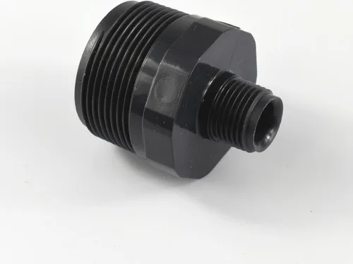 PVC - U Doppelnippel reduziert AG 1 1/2