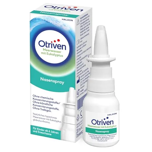 Produktbild Otriven Meerwasser mit Eukalyptus Nasenspray 20 ml
