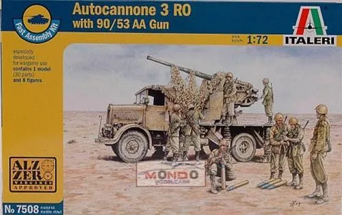 1:72 Italeri AUTOCANNONE R 03 W/90 KIT IT7508 Modellbau